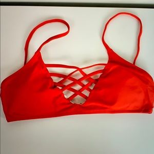 Shein Red Bikini Top (S)